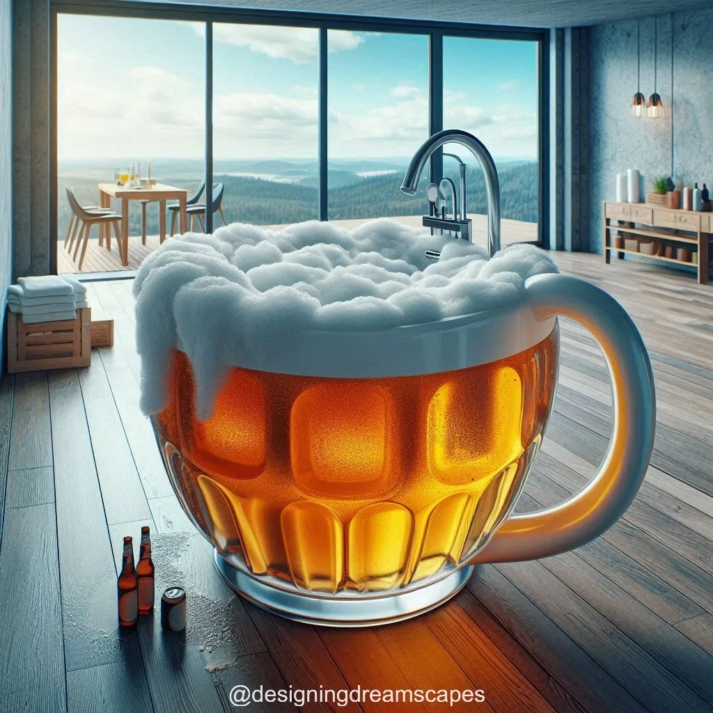 From Pint to Plunge: The Rise of the Beer Mug Hot Tub Trend