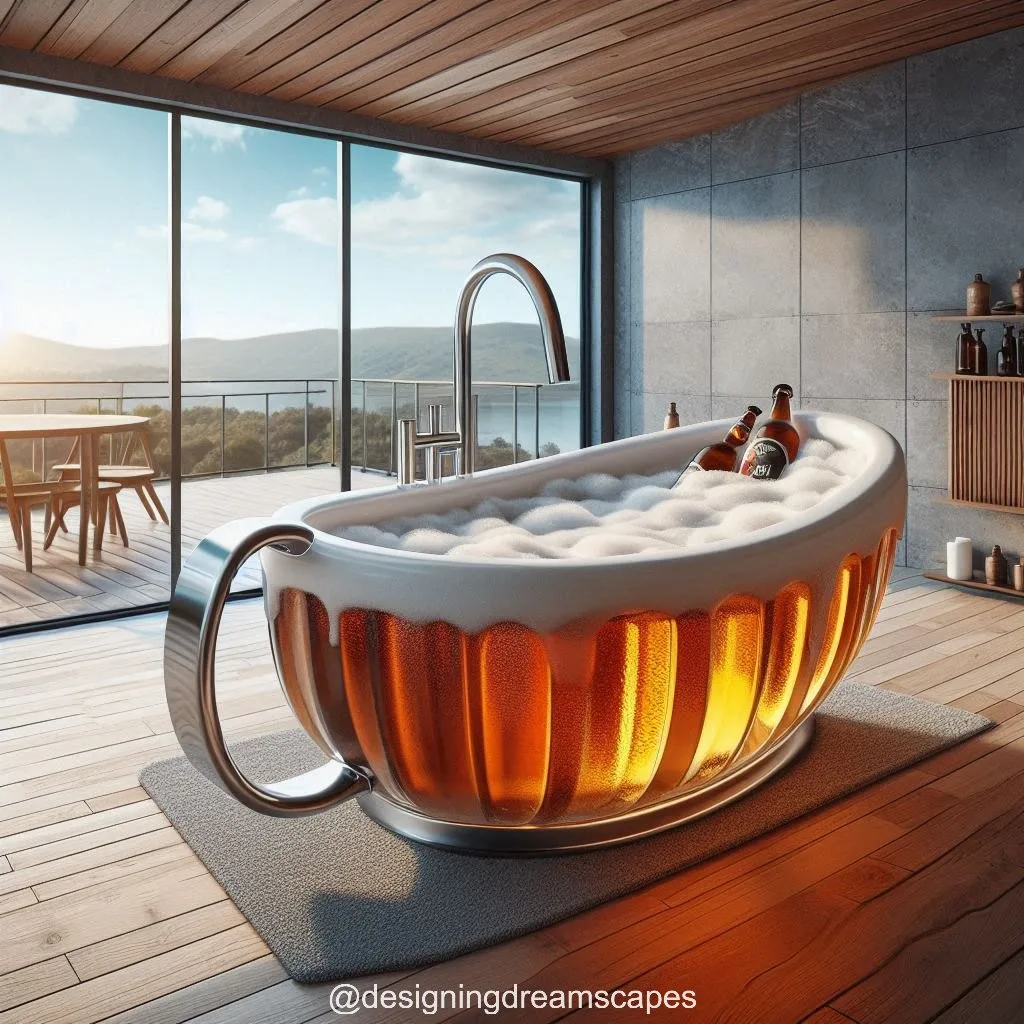 Design and Comfort: Exploring the Unique Features of Beer Mug Hot Tubs