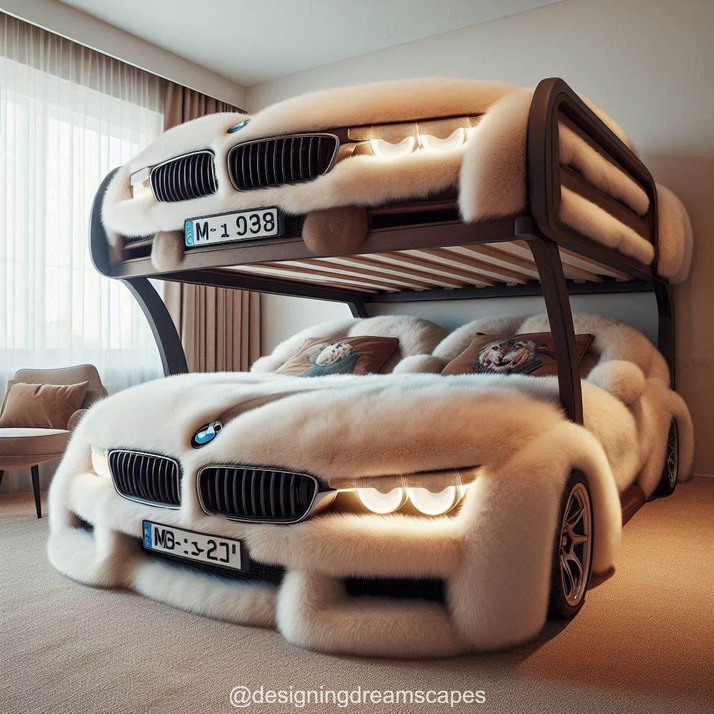 2. Benefits of BMW-Shaped Bunk Beds with Feathers