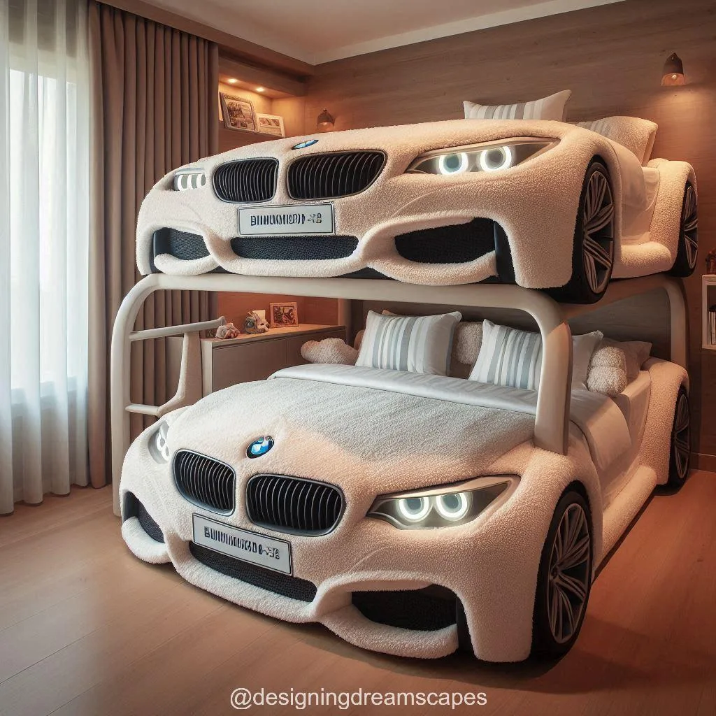 2. Benefits of BMW-Shaped Bunk Beds with Feathers