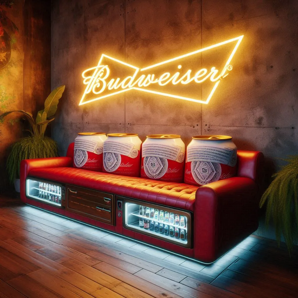 Cultural Significance of the Budweiser Inspired Sofa