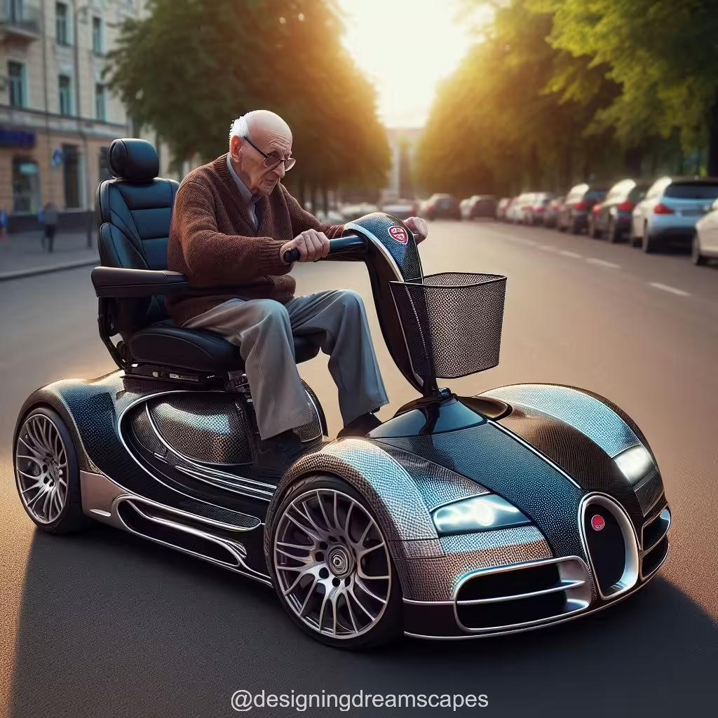 Unveiling the Bugatti Shape Mobility Scooter: Design, Features, and Performance