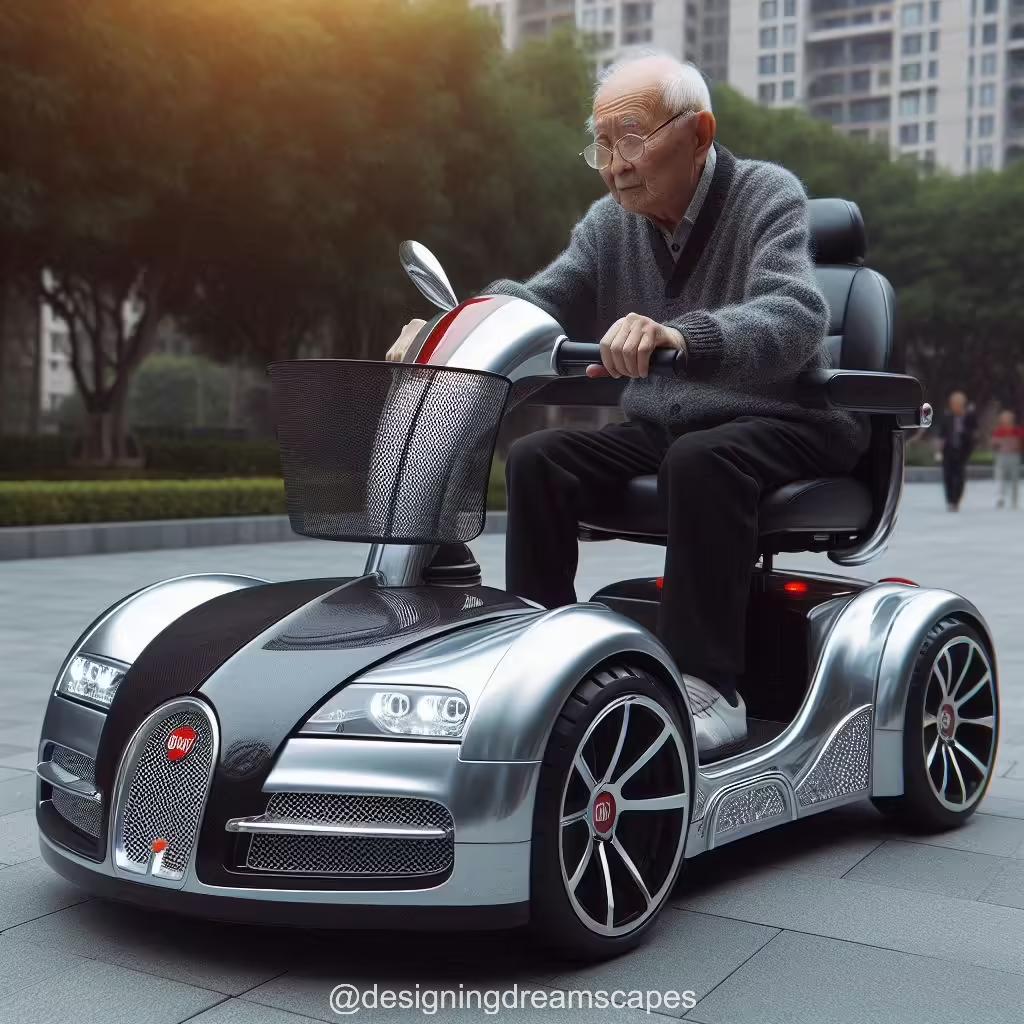 Style and Substance: A Detailed Analysis of the Bugatti Shape Mobility Scooter Design