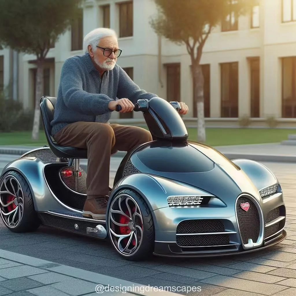 Beyond Aesthetics: Exploring the Technology Behind the Bugatti Shape Mobility Scooter