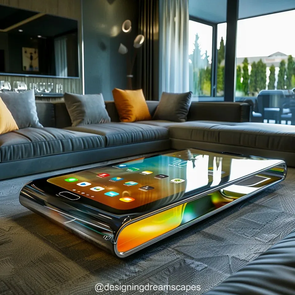 Transforming the Ordinary: Crafting Stunning Epoxy Coffee Tables with Mobile Phone Inspiration