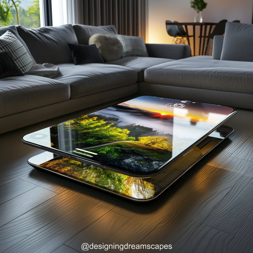 Transforming the Ordinary: Crafting Stunning Epoxy Coffee Tables with Mobile Phone Inspiration