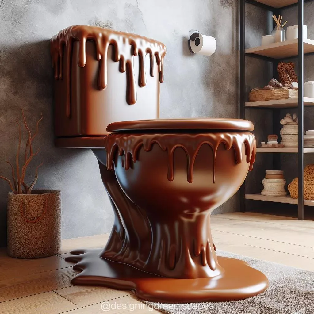 Designing Your Bathroom Around a Chocolate Inspired Toilet