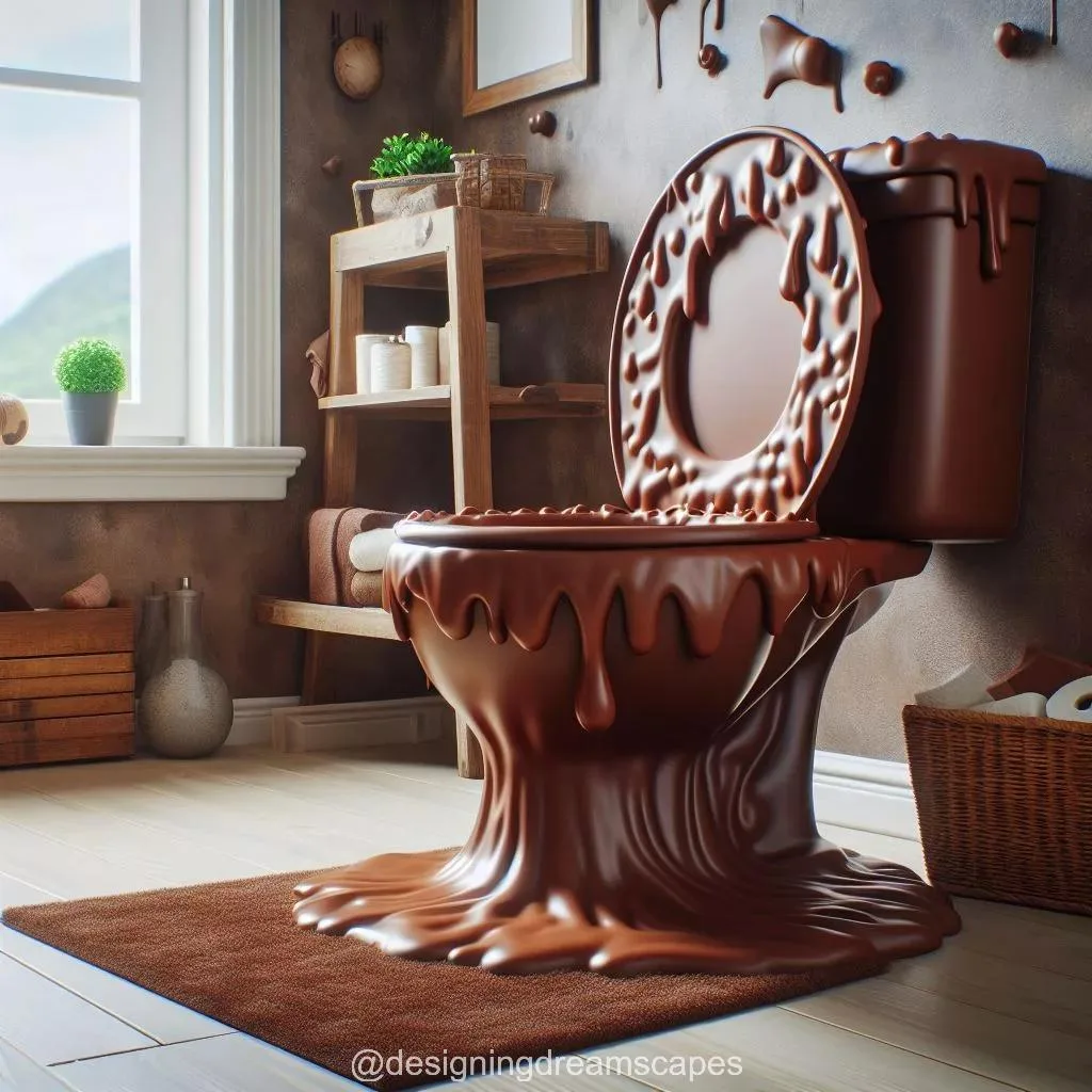 The Materials Used in Chocolate Inspired Toilets