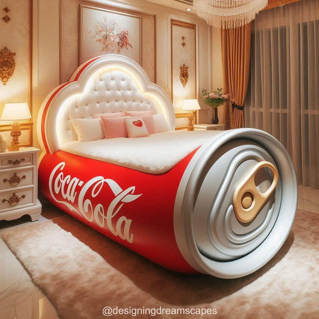 Can I customize the colors of my Coca-Cola shaped bed?