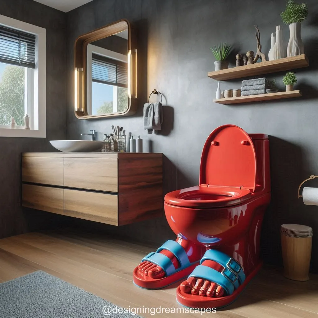 The Environmental Impact of Foot-Shaped Sandal Toilets