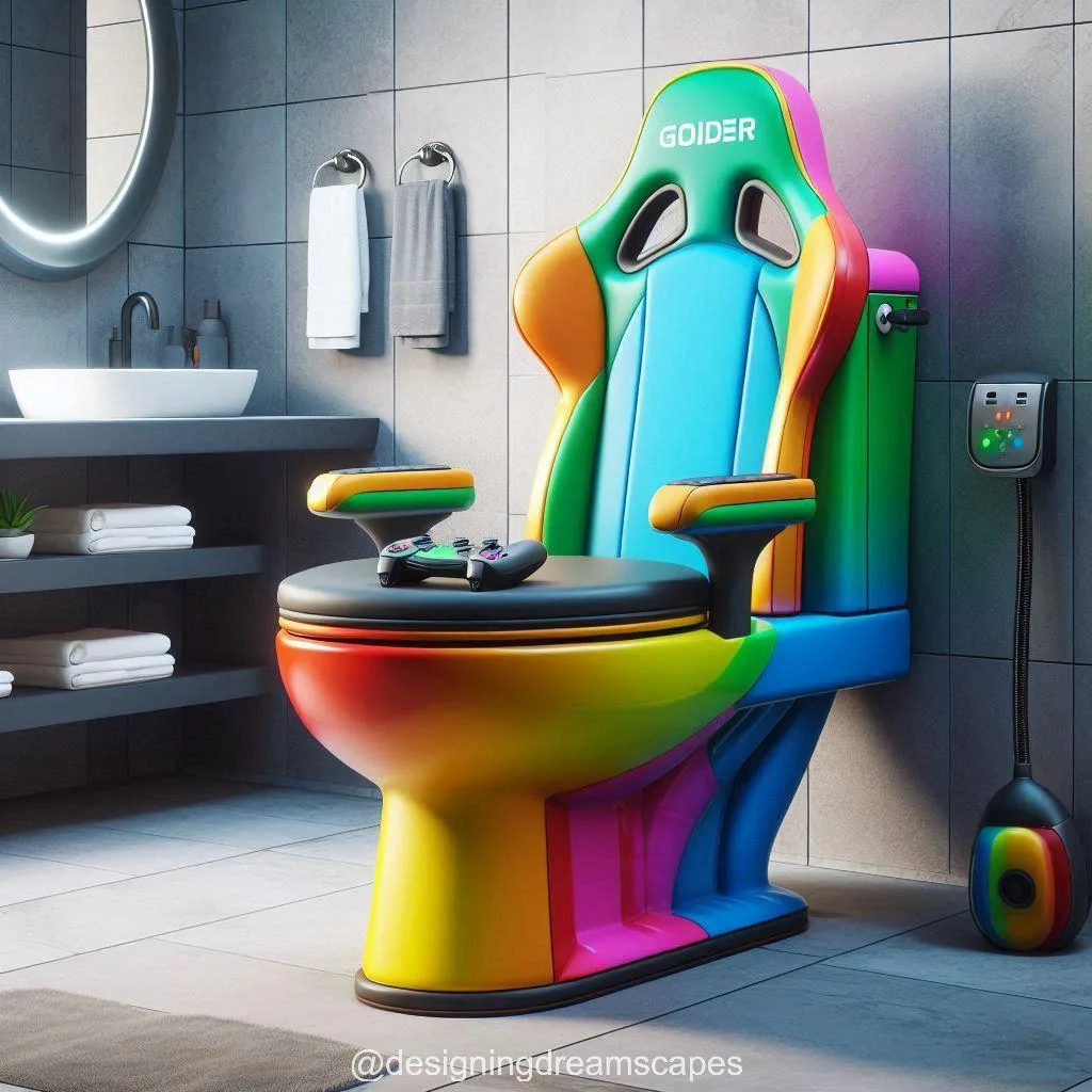 Gaming Chair-Shaped Toilets: Ultimate Comfort for Gamers