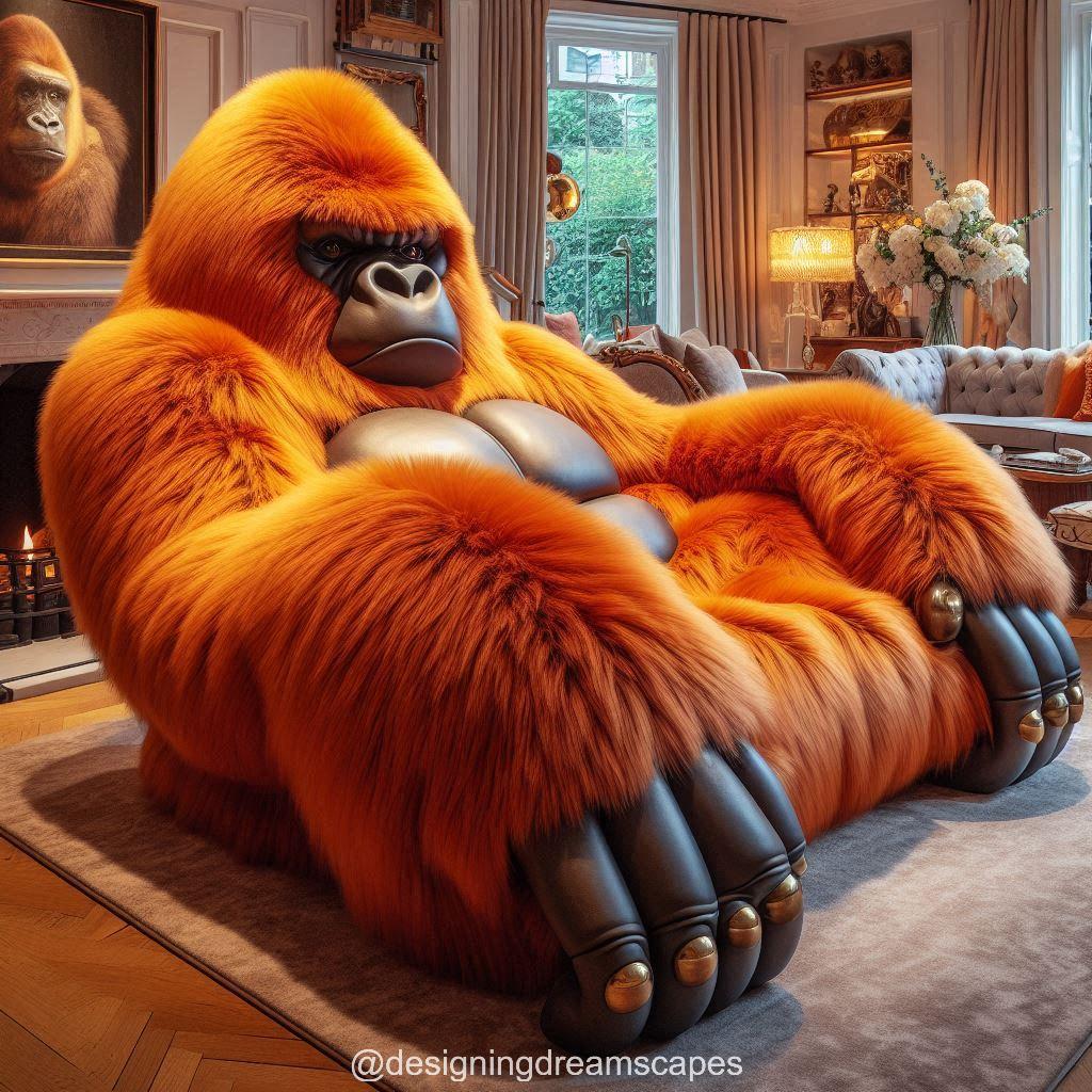 Giant Gorilla Lounge Chairs: Bold Design for Bold Relaxation