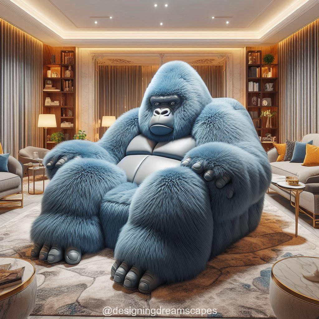 Giant Gorilla Lounge Chairs: A Symbol of Strength, Comfort, and Individuality