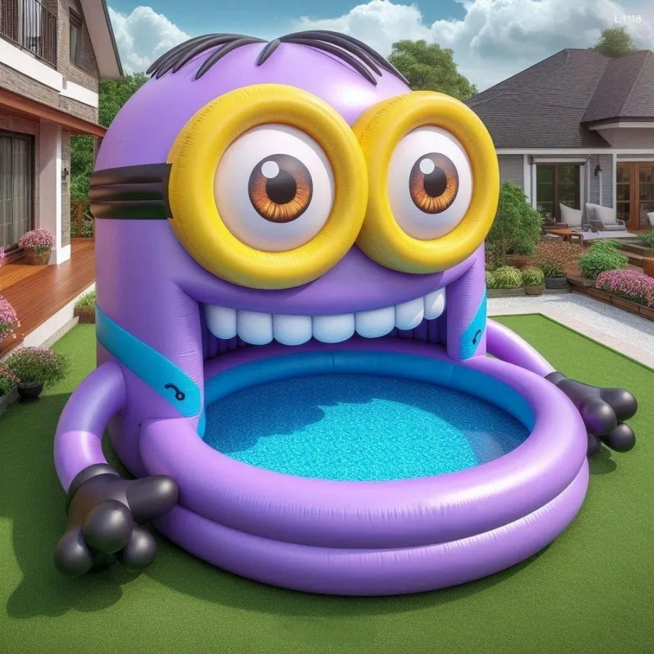 Giant Inflatable Minion Pool: Splash into Minion Fun