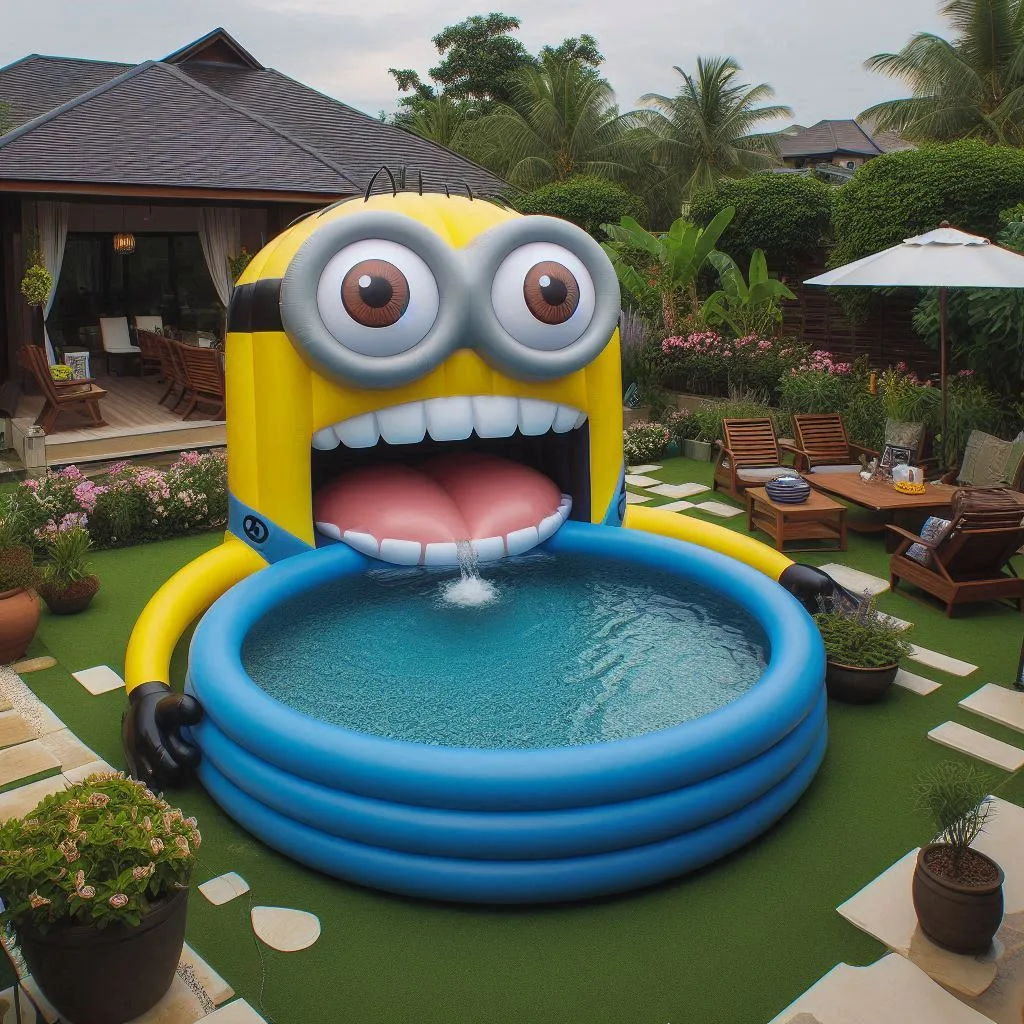 Unleash the Inner Child: Fun for All Ages with the Giant Inflatable Minion Pool