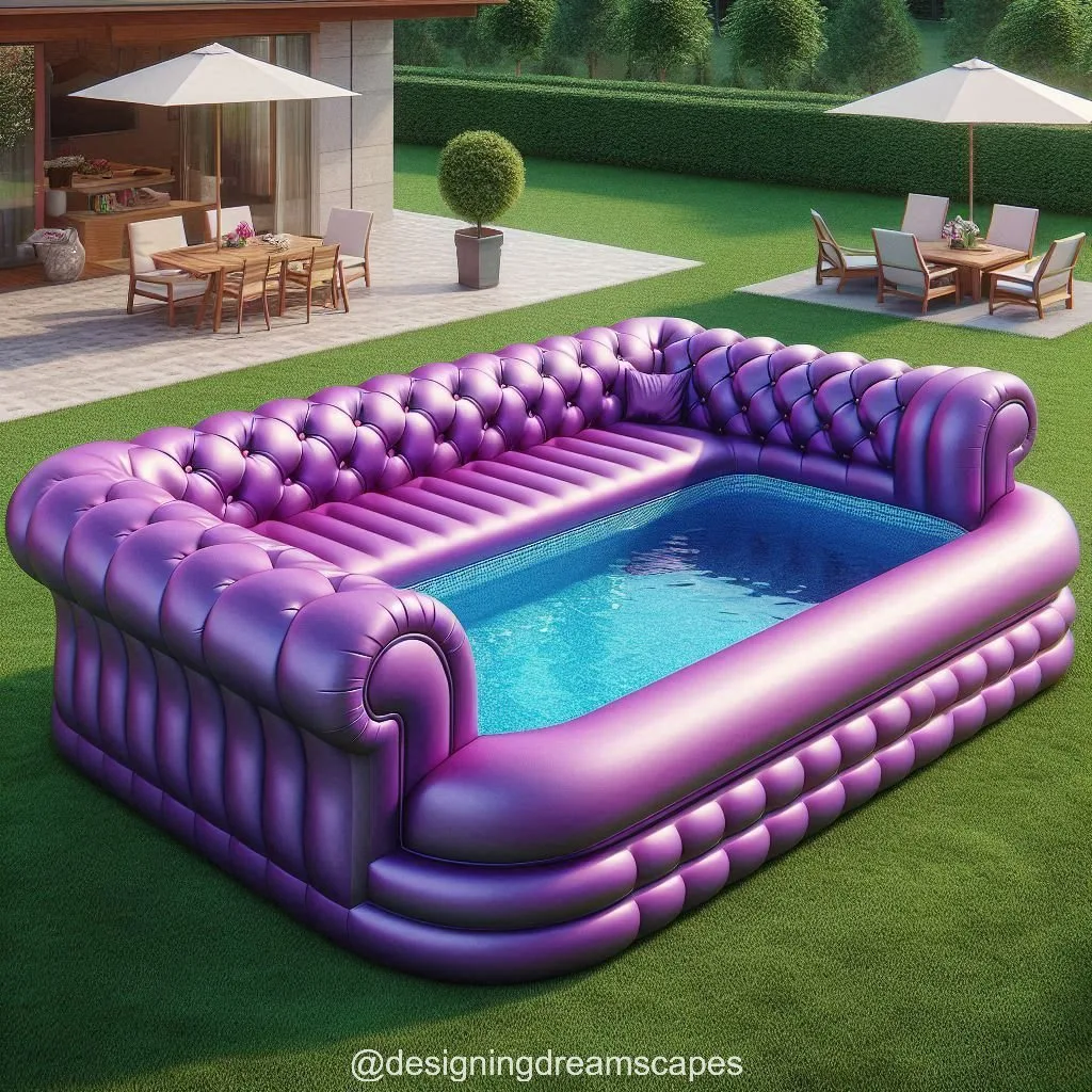 Giant Inflatable Sofa Pools vs. Traditional Pools: A Comparison