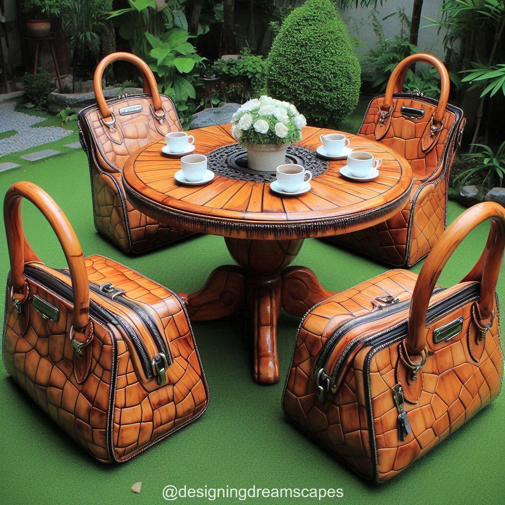 Unleashing Your Inner Fashionista: Creating a Handbag-Inspired Patio Retreat