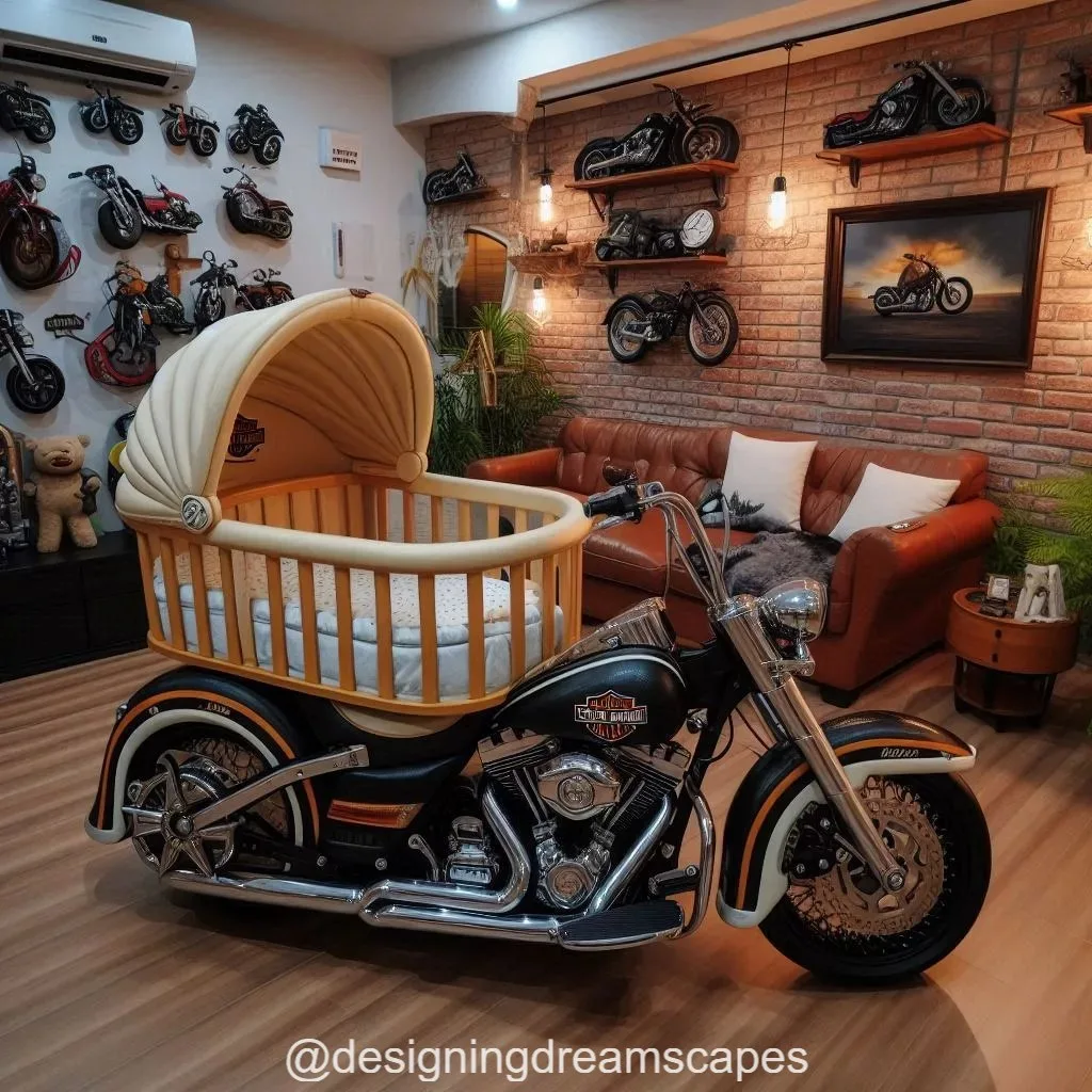 Cruising into Cuddles: The History and Appeal of the Harley Davidson Crib