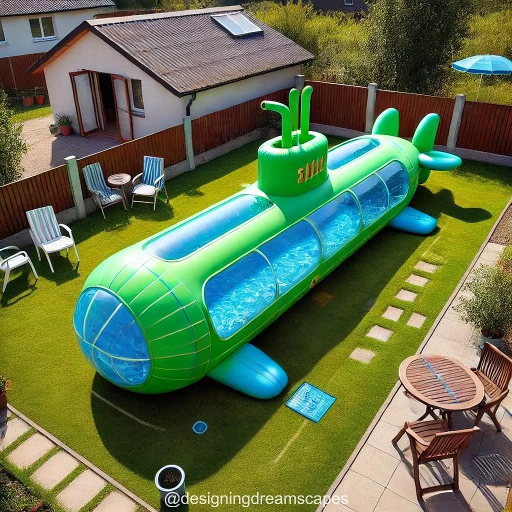 Inflatable Submarine Pools: Underwater Adventure in Your Backyard