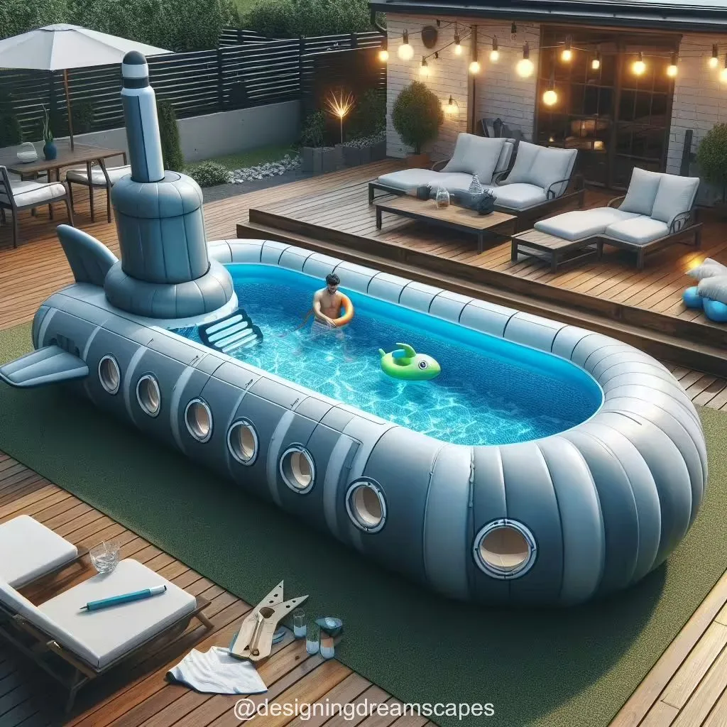 Inflatable Submarine Pools vs. Traditional Pools: A Detailed Comparison