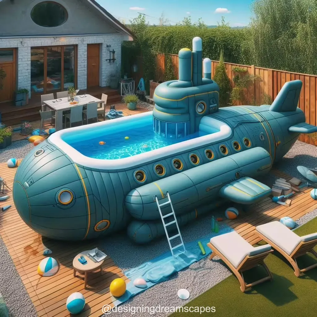 Creating a Water Wonderland: Setting Up Your Inflatable Submarine Pool