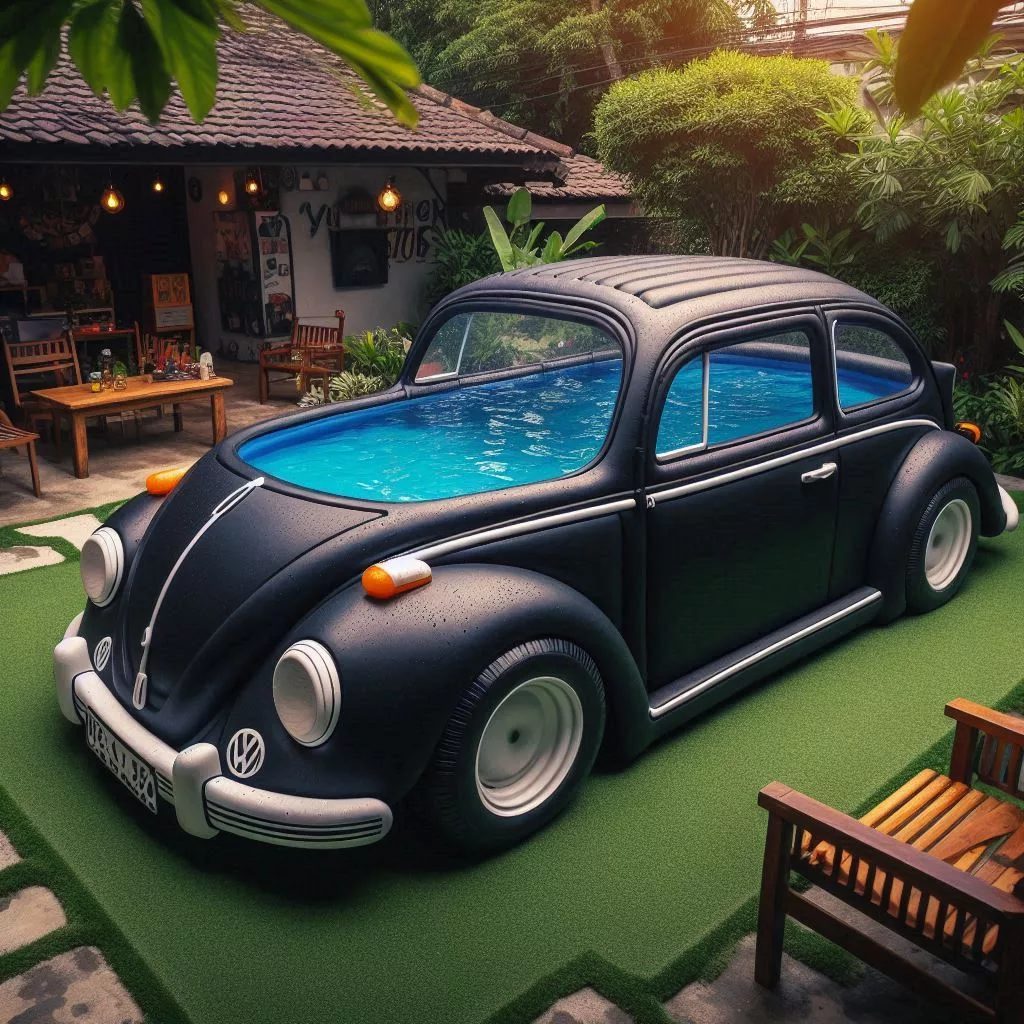 Transform Your Yard into a VW Oasis: 5 Creative Ways to Use an Inflatable Volkswagen Pool