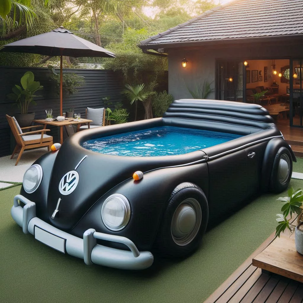 From Classic Beetle to Modern Golf: A Look at Different Inflatable Volkswagen Pool Models