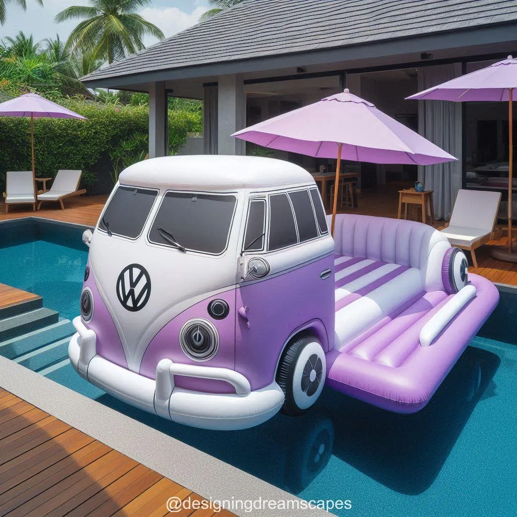 Summer Style: How to Style Your Pool with an Inflatable Volkswagen Lounger