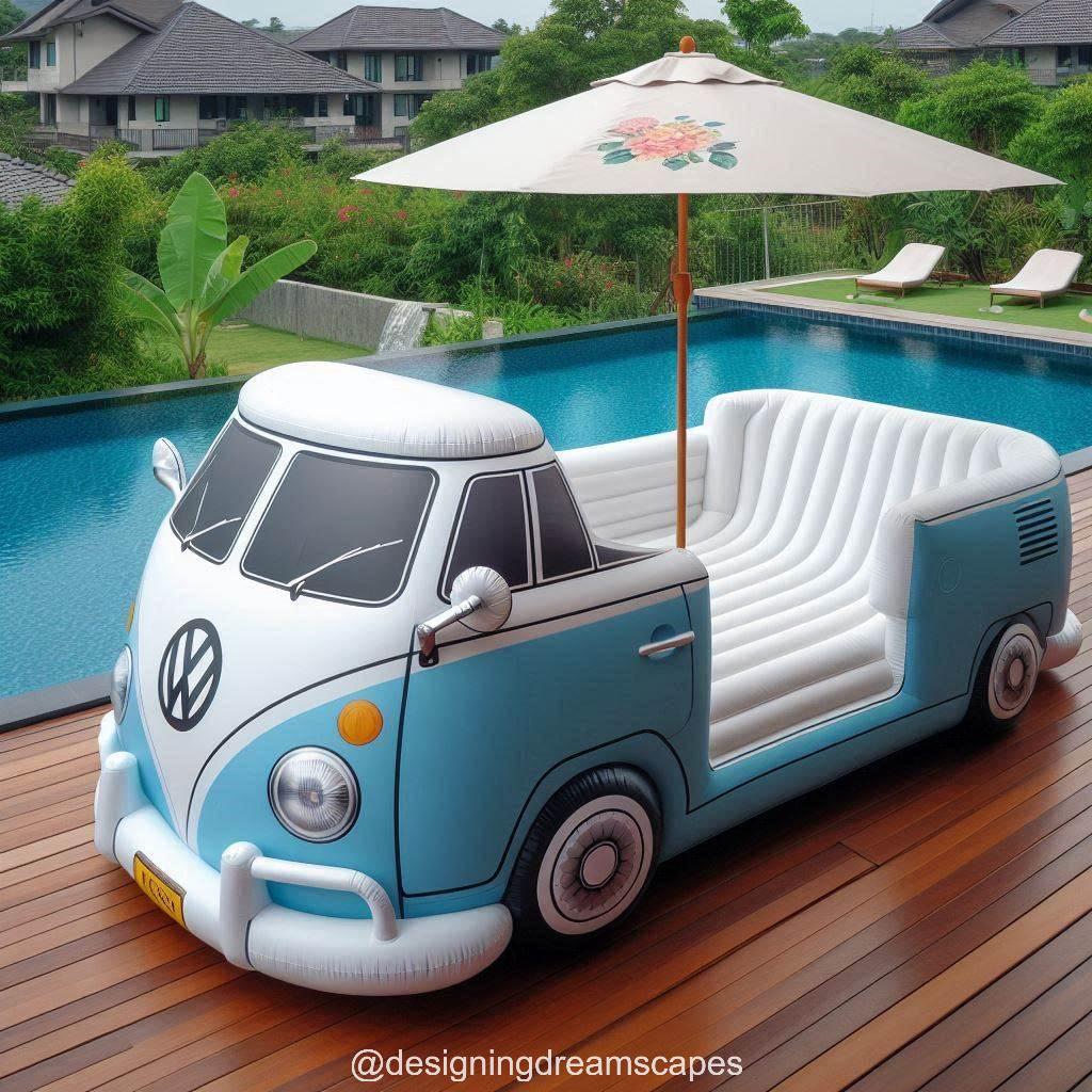 Summer Style: How to Style Your Pool with an Inflatable Volkswagen Lounger