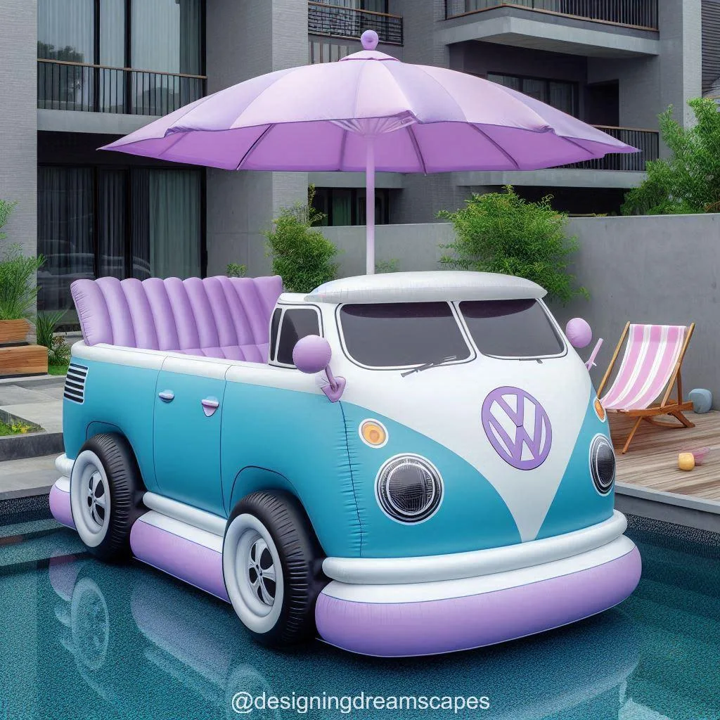 More Than Just a Float: The Inflatable Volkswagen Lounger as a Statement Piece