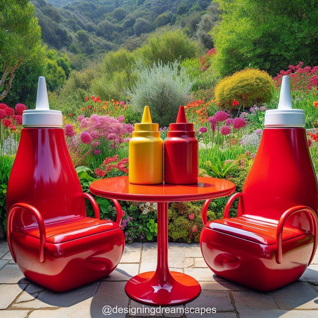 Ketchup Bottle Patio Set: A Unique and Affordable Way to Enhance Your Outdoor Oasis