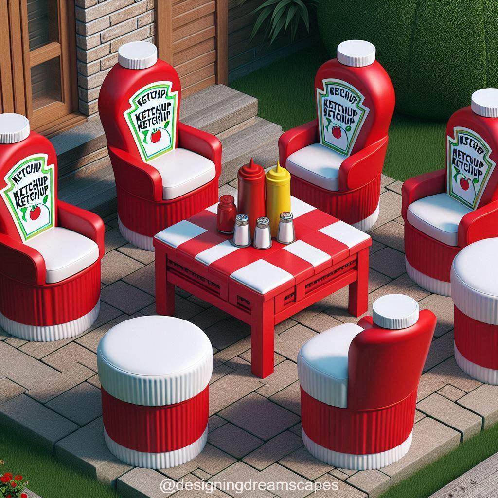 From Kitchen Staple to Outdoor Decor: The Rise of Ketchup Bottle Patio Sets