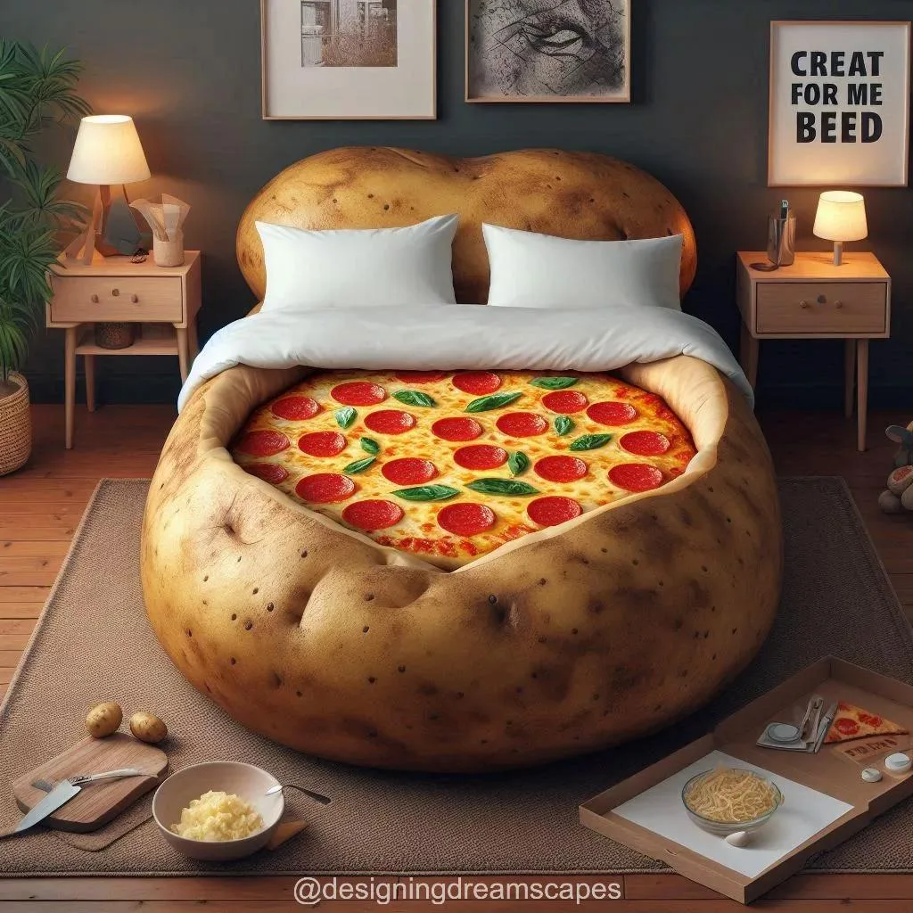 Potato Shaped Bed: Unique Design for a Fun Bedroom