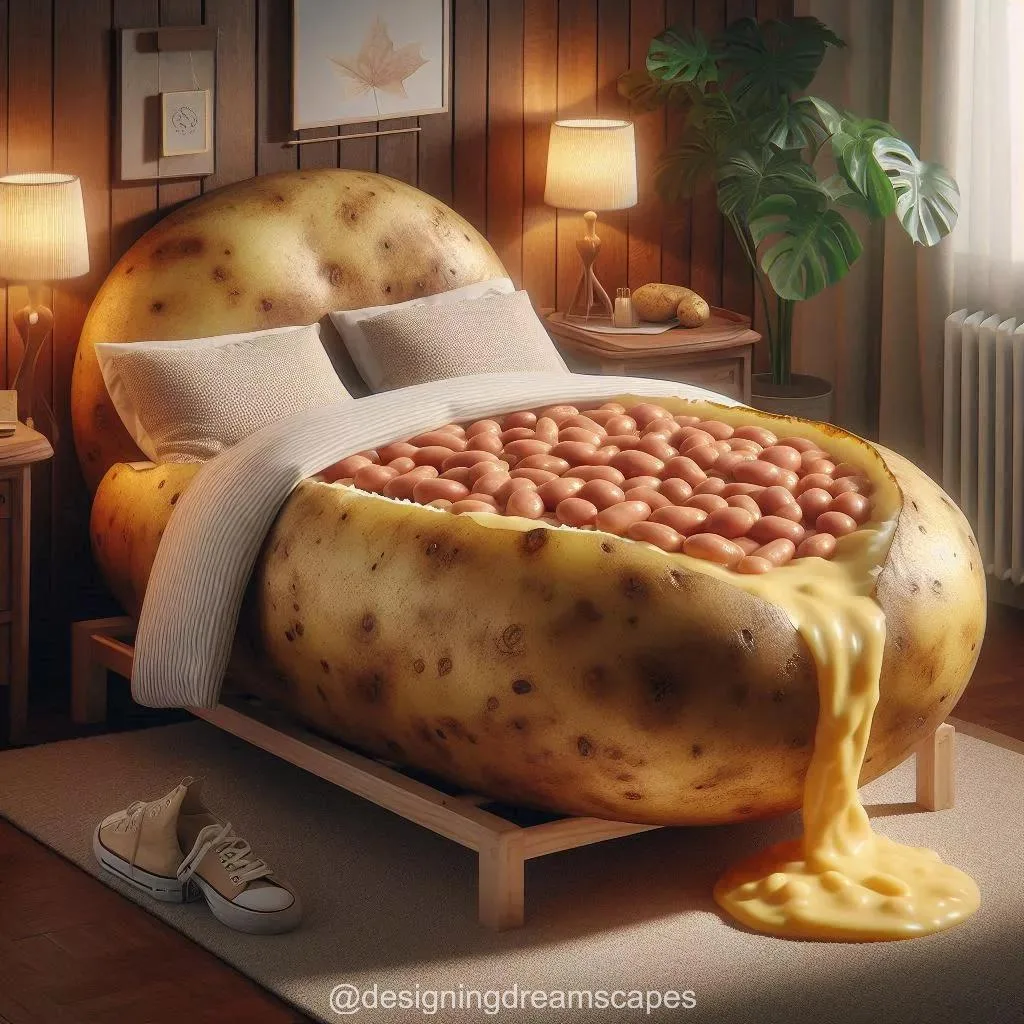 Potato Shaped Bed: Unique Design for a Fun Bedroom