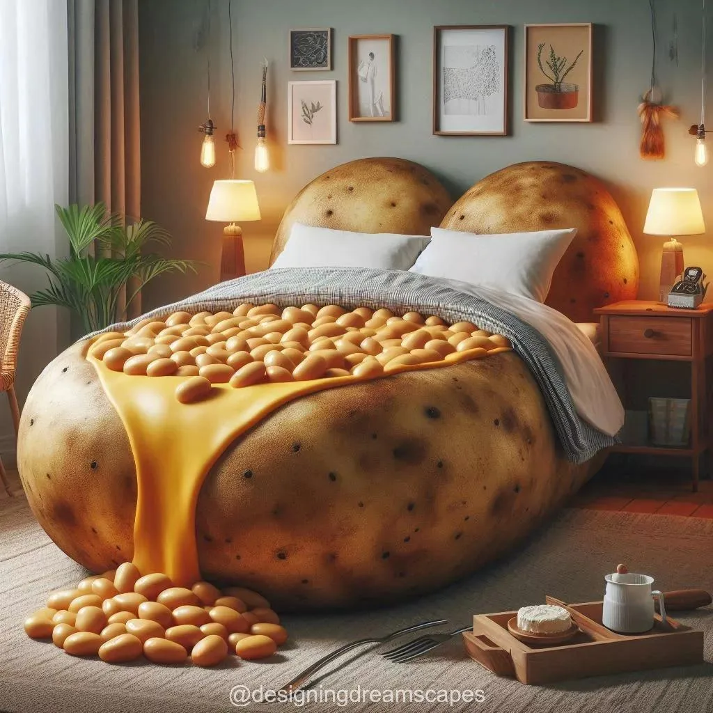 Potato Shaped Bed: Unique Design for a Fun Bedroom