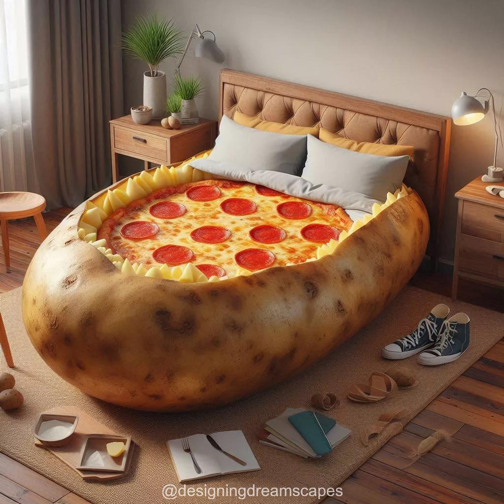 Potato Shaped Bed: Unique Design for a Fun Bedroom