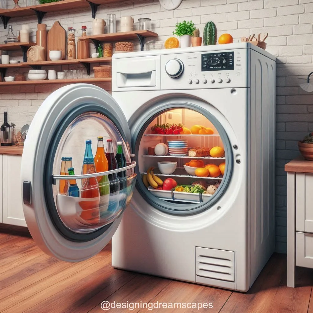 Refrigerator-Shaped Washing Machine: A Stylish Laundry Upgrade