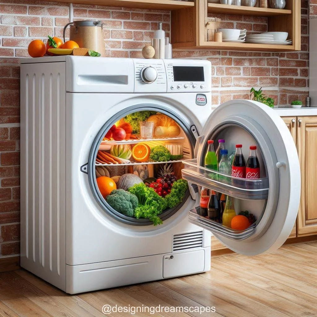Space-Saving Solutions: The Benefits of a Refrigerator-Shaped Washing Machine