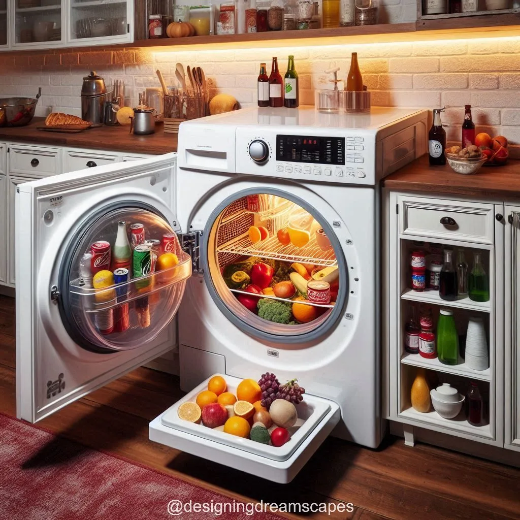 Efficiency and Innovation: A Deep Dive into the Features of Refrigerator-Shaped Washing Machines