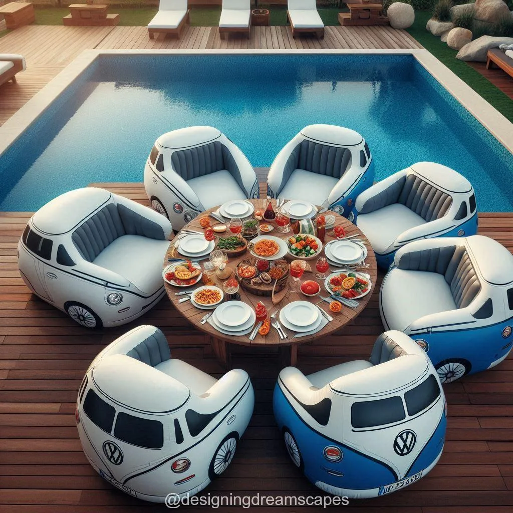 The Perfect Blend of Playful and Practical: Volkswagen Inflatable Chairs