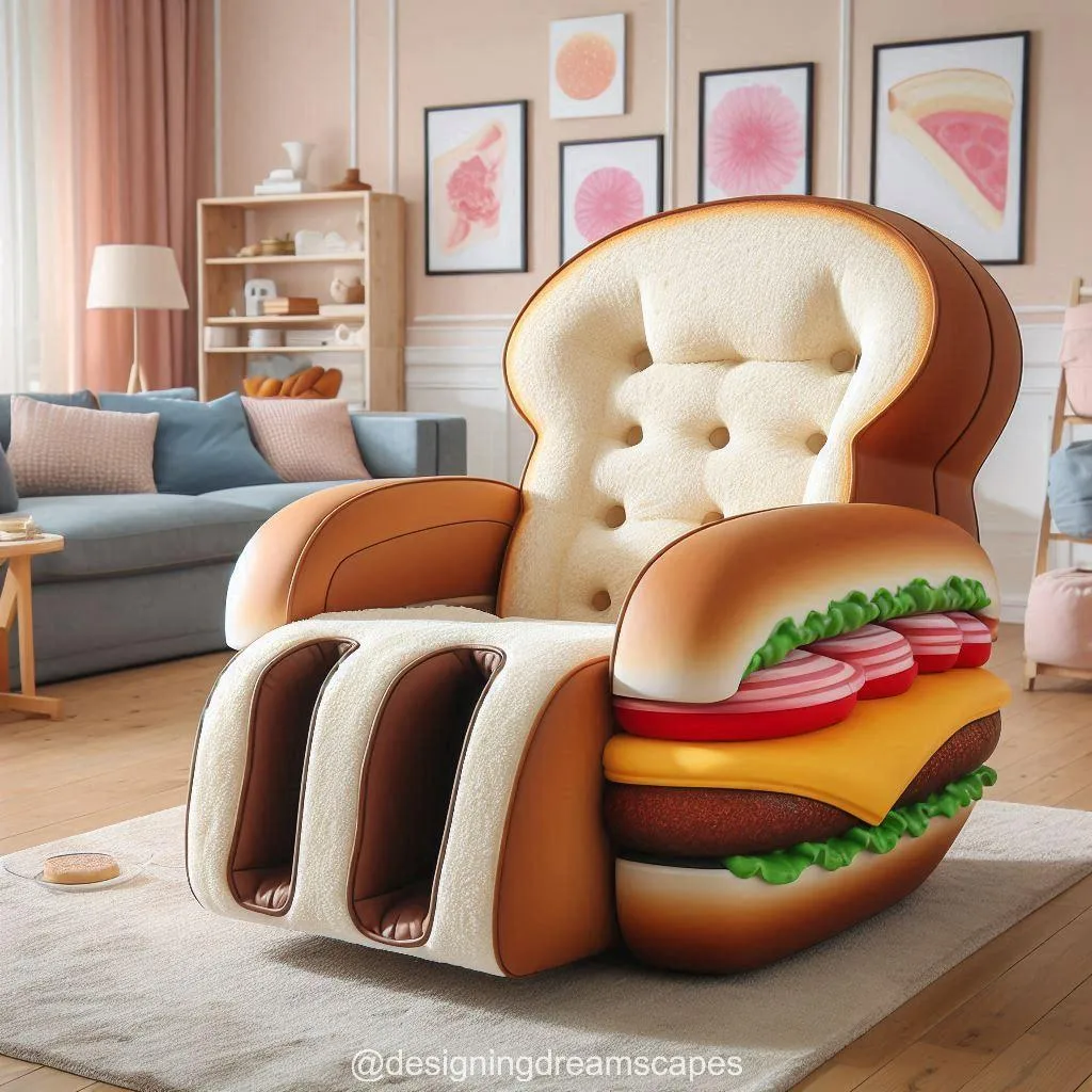 Sandwich-Shaped Massage Chair: A Deliciously Relaxing Experience