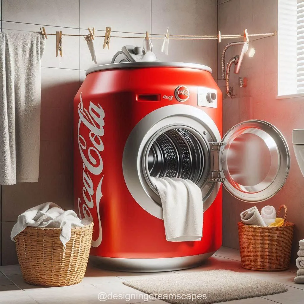 Soft Drink-Inspired Washing Machine: Add Fizz to Your Laundry Routine
