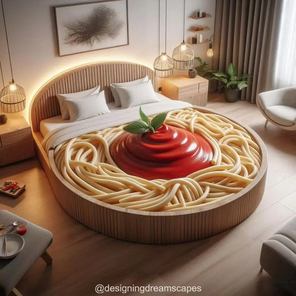 Spaghetti-Shaped Bed: Sleep in Style and Comfort