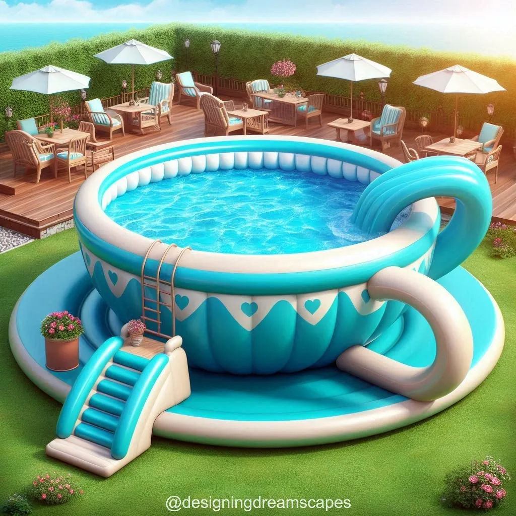 Teacup-Shaped Swimming Pool: A Unique Swimming Experience