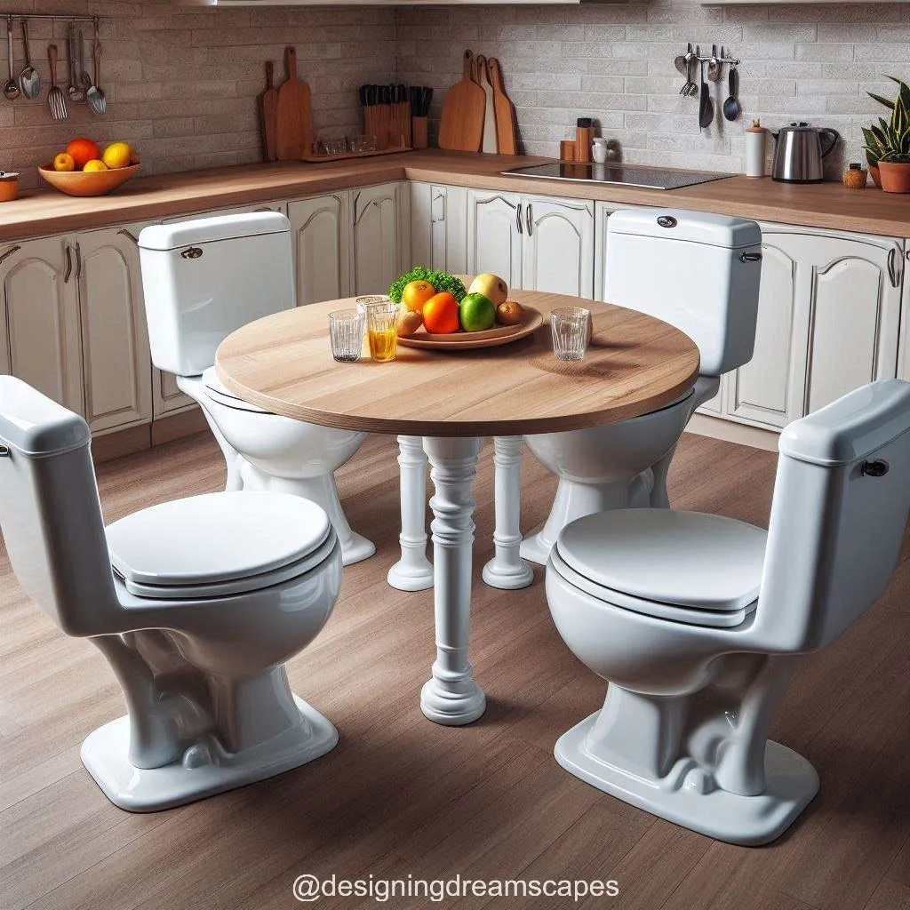 The Aesthetics of Toilet-Shaped Chairs: Designs and Materials