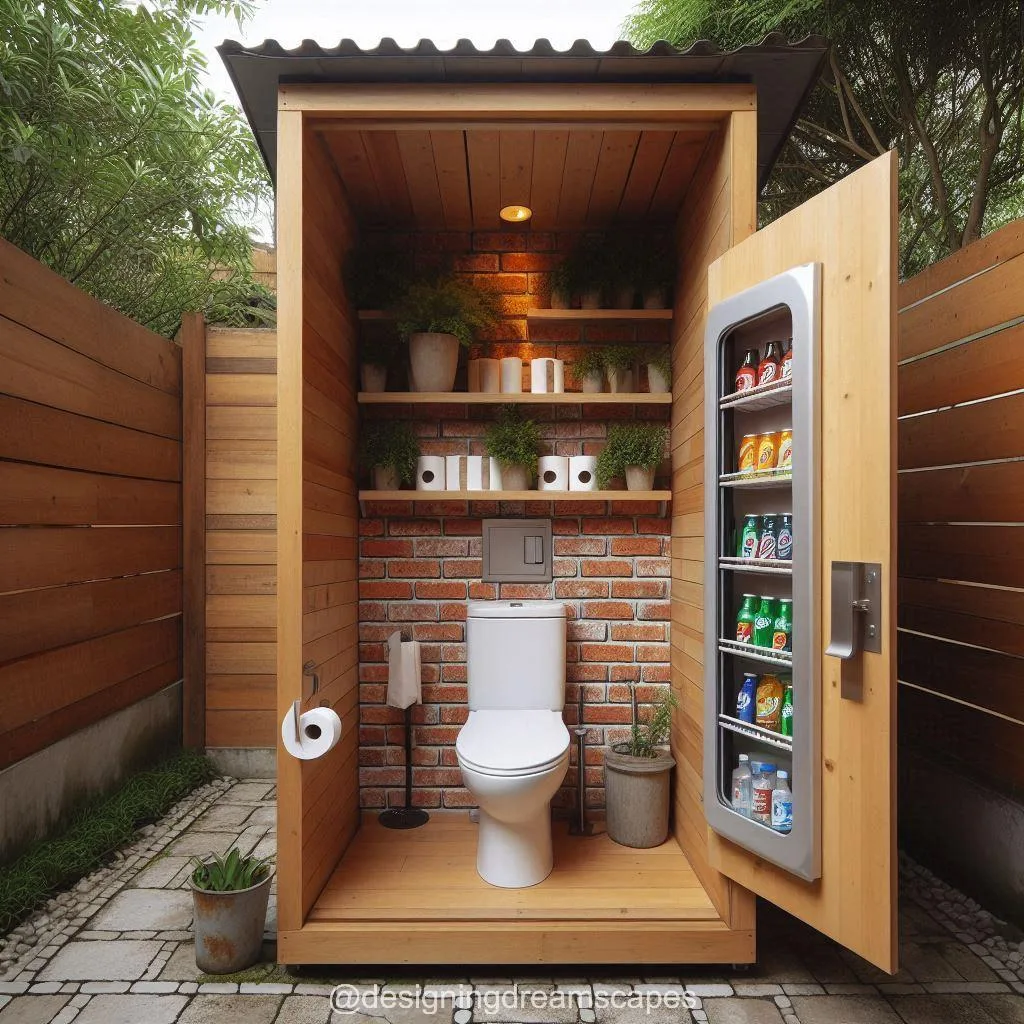 Toilet with Integrated Mini Refrigerator: Ultimate Convenience Redefined