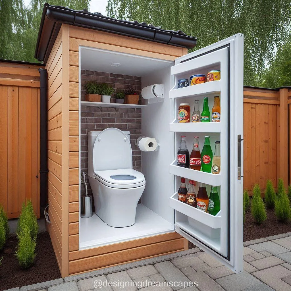 Toilet with Integrated Mini Refrigerator: Ultimate Convenience Redefined