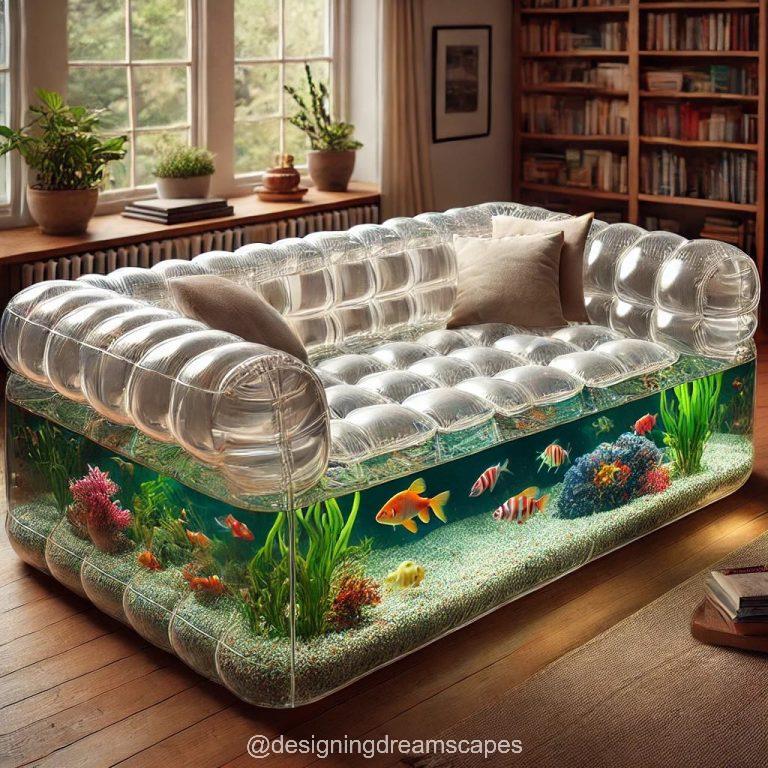 Aquarium Sofas: Where Furniture Meets Aquatic Beauty