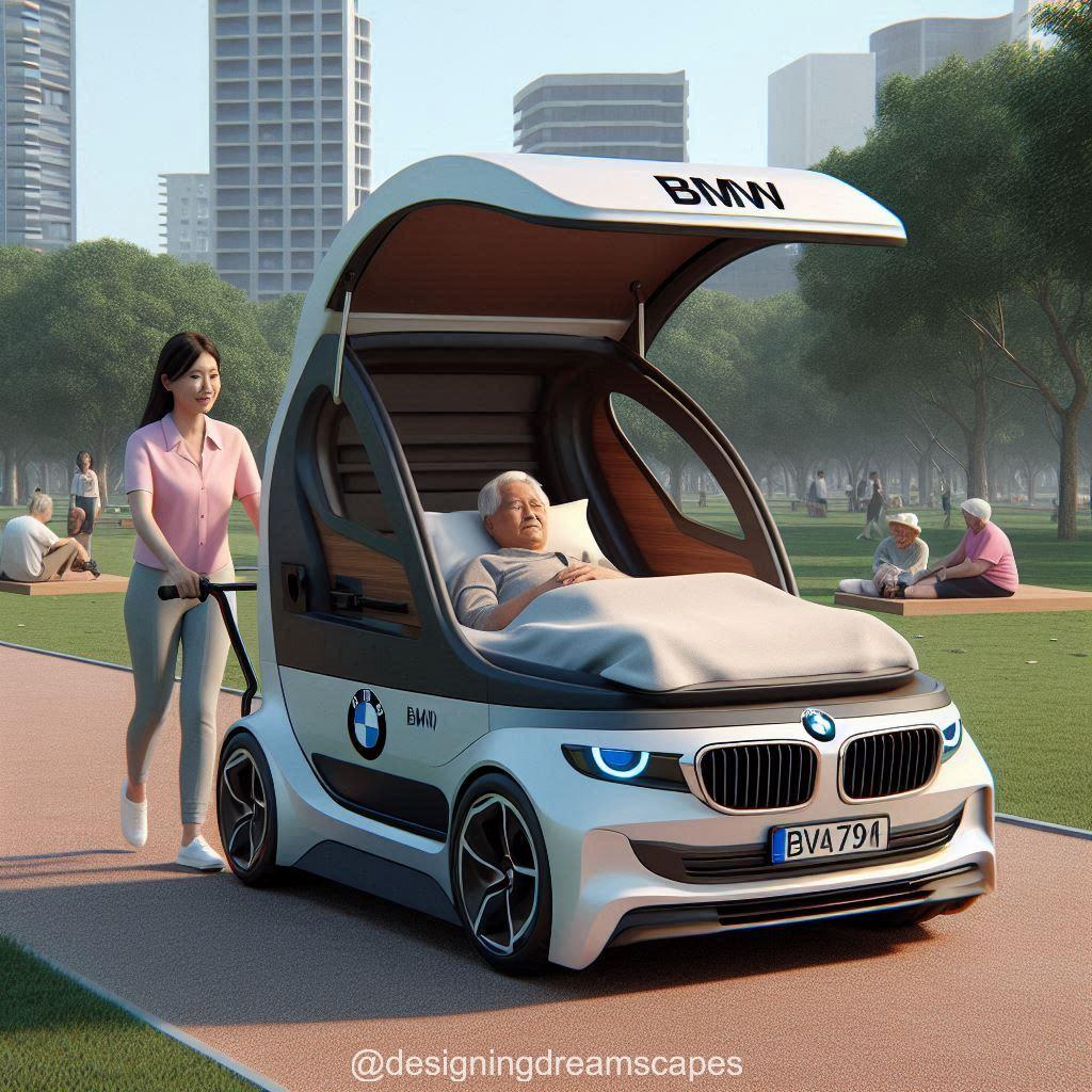 BMW Bed Stroller for the Elderly: Luxury Mobility Redefined