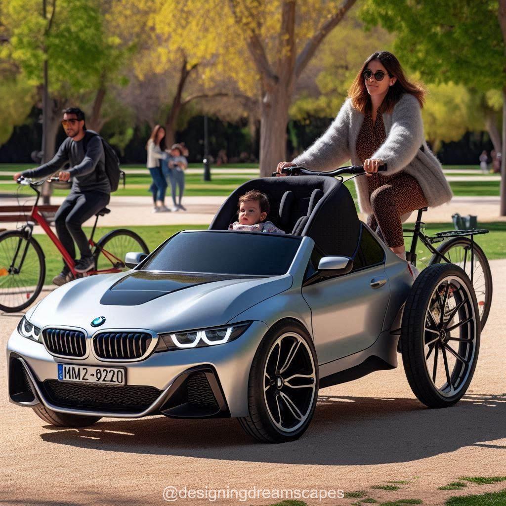 Key Features of the BMW-Inspired Bicycle Stroller